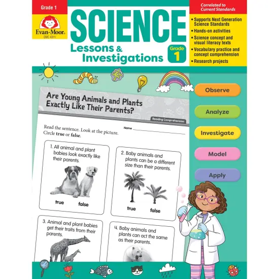 Science Lessons and Investigations, Grade 1 {1}