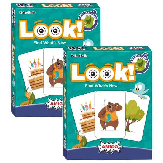 My First AMIGO Card Game: Look!, Pack of 2 {1}