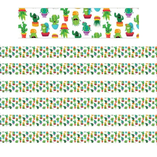 A Sharp Bunch Tossed Pattern Deco Trim&reg;, 37 Feet Per Pack, 6 Packs {1}