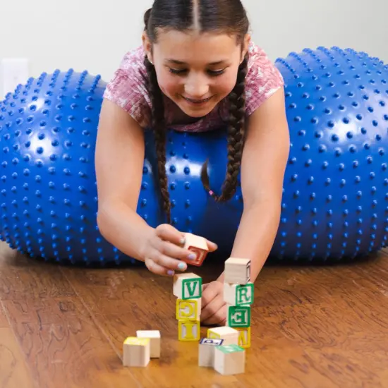 Sensory Peanut Stability Ball {6}