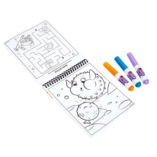 Color & Erase Reusable Activity Pad, Under The Sea, Pack of 3 {2}
