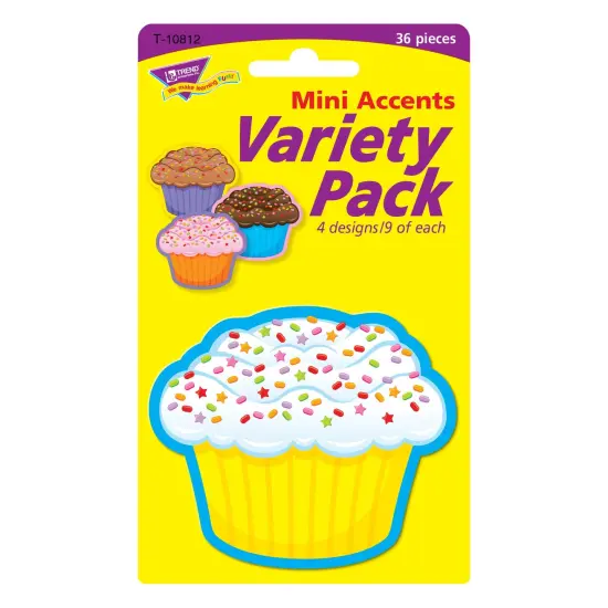 Cupcakes Mini Accents Variety Pack, 36 Per Pack, 6 Packs {2}