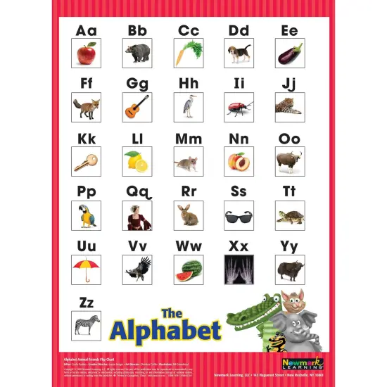 Alphabet Animal Friends Flip Chart {5}