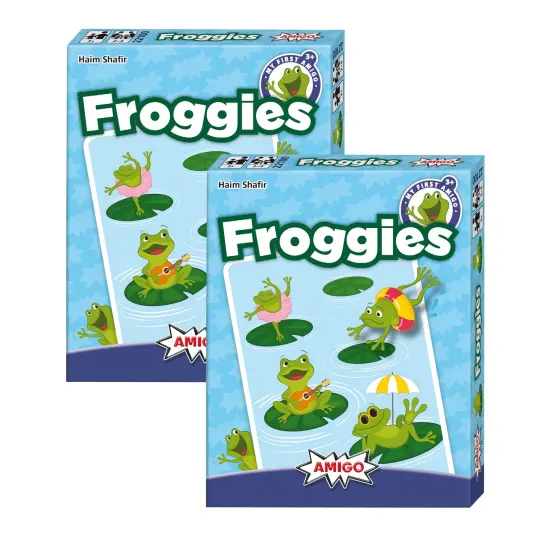My First AMIGO Card Game: Froggies, Pack of 2 {1}