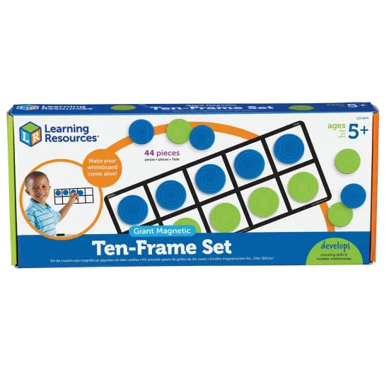Giant Magnetic Ten-Frame Set {1}