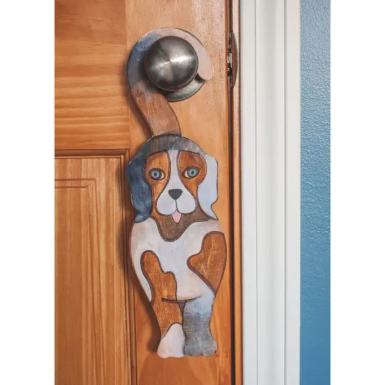 Unfinished Wood Animal Door Hangers (Pack of 24) {2}