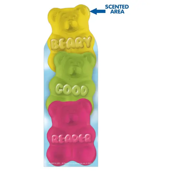 Beary Good Reader Gummy Bear Scented Bookmarks, 24 Per Pack, 3 Packs {5}