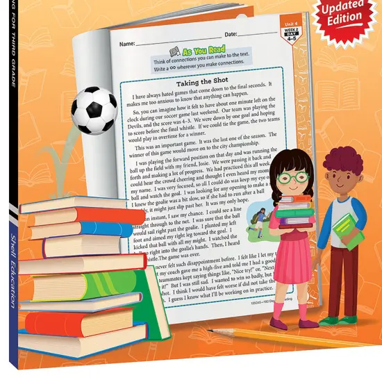 180 Days of Reading 2nd Edition, Grade 3 {3}