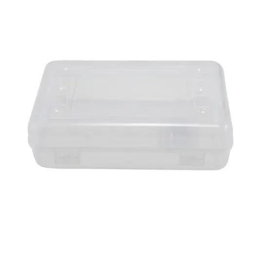 Pencil Box Clear, Pack of 6 {2}