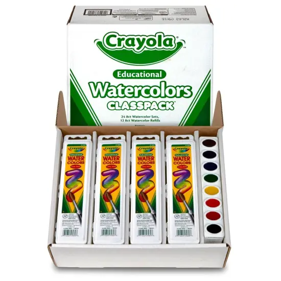 Watercolors Classpack, 36 Count {1}