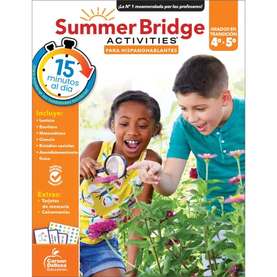 Summer Bridge Activities Spanish, Grade 4-5 {1}