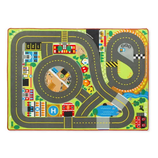 Jumbo Roadway Activity Rug {1}