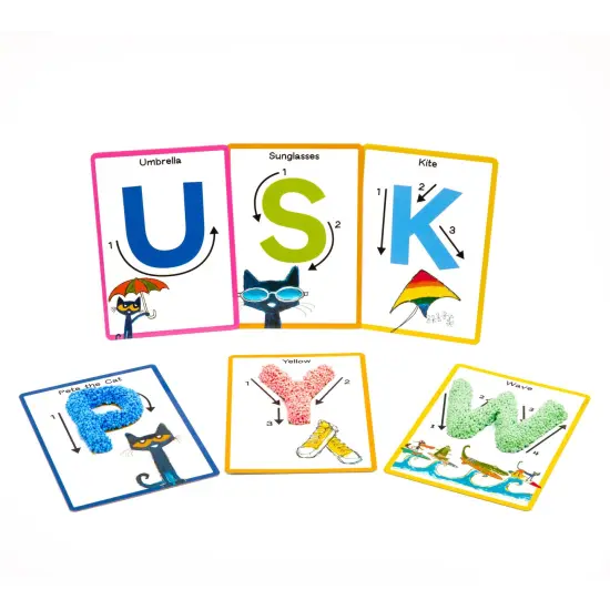 Playfoam Shape & Learn Pete the Cat Groovin' Alphabet {3}