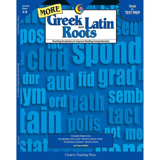 More Greek and Latin Roots Book {1}