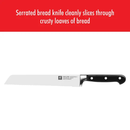 ZWILLING Professional "S" 8-inch Bread Knife {3}