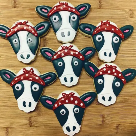 Ann Clark Cute Cow Face Cookie Cutter {3}