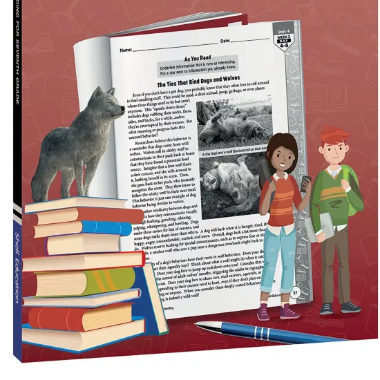 180 Days of Reading 2nd Edition, Grade 7 {3}