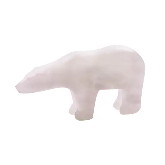 Polar Bear & Penguin Double Alabaster Carving Kit {3}