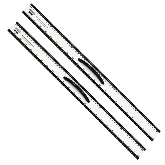 Magnetic Dry Erase Straight Edge - 24" - Pack of 2 {1}