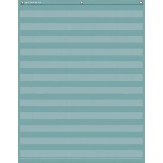 Calming Colors 1-120 Pocket Chart, 28" x 39" {1}