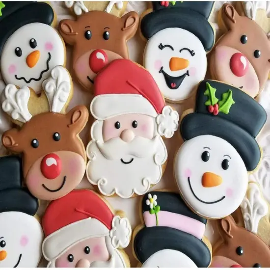 Ann Clark Reindeer Head Face Cookie Cutter, 4" {5}