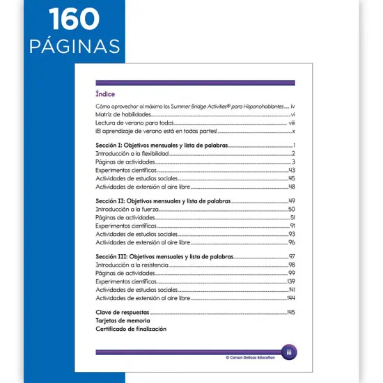 Summer Bridge Activities Spanish, Grade 5-6 {3}