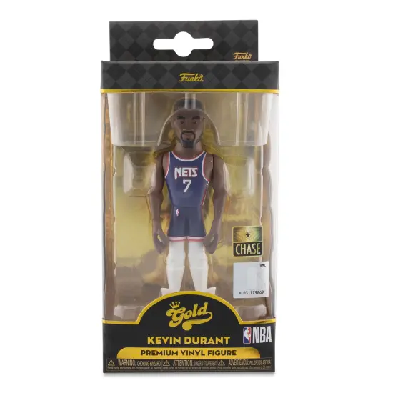 Brooklyn Nets NBA Funko Gold 5 Inch Vinyl Figure | Kevin Durant CHASE {6}