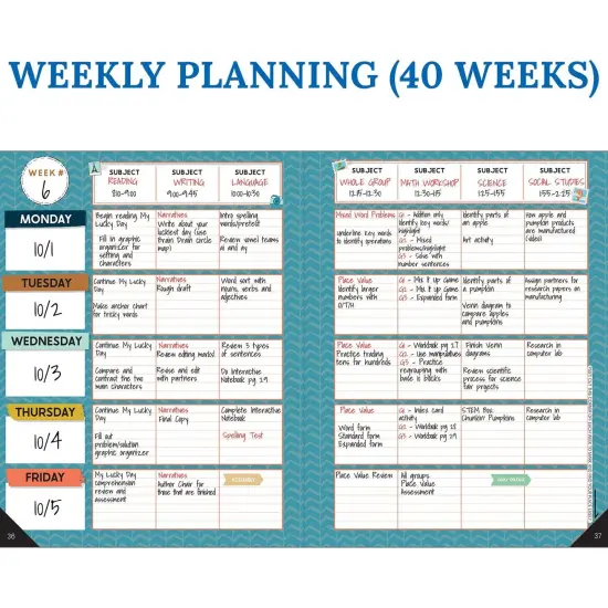 Let's Explore Teacher Planner {2}