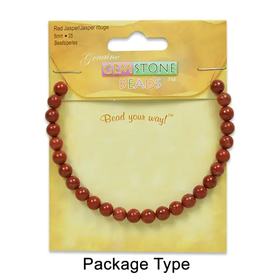 Red Jasper Natural Gemstone Beads for Jewelry Making Value Pack {2}