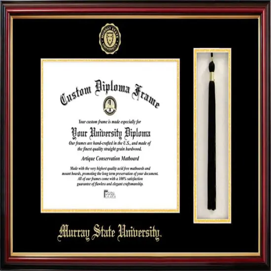 Murray State University 14w x 11h Tassel Box and Diploma Frame {1}