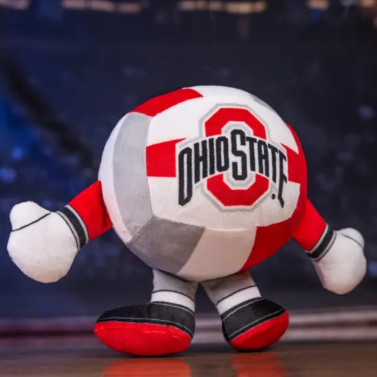 Bleacher Creatures Ohio State Buckeyes 8" Kuricha Volleyball Plush {2}