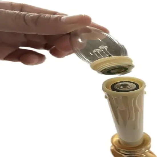 Set of 4 Battery Operated Replacement Window Candle Bulbs with Dual Intensity LED for 3xAA and 4xAA Candles Soft Twinkle {4}