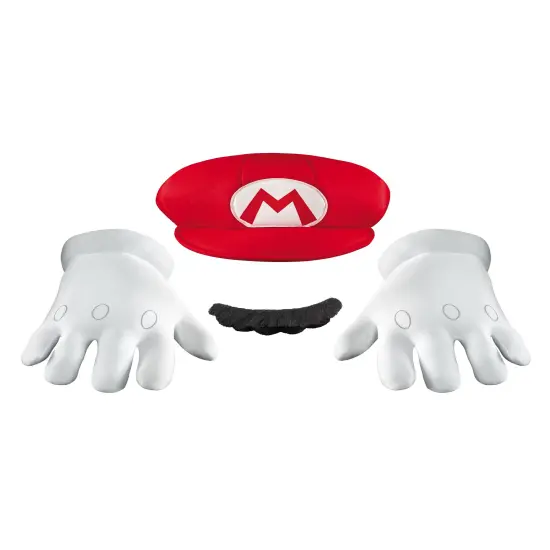 Super Mario Bros. Mario Adult Costume Accessory Kit {1}