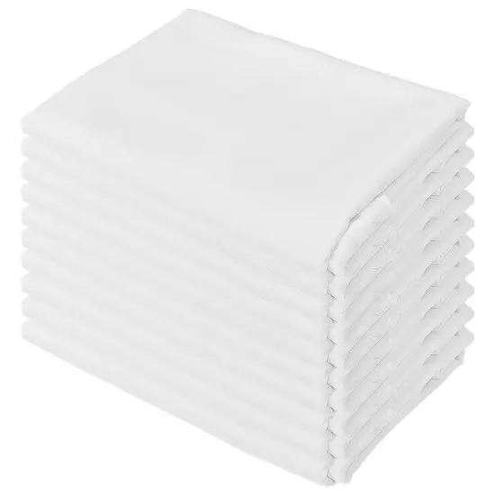 10 Pieces 120 Inch Home Restaurant Polyester Round Tablecloth {4}