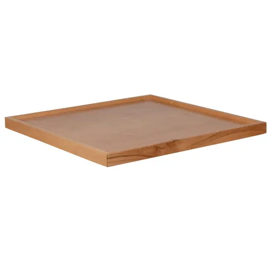 Emma and Oliver Square Butcher Block Style Table Top - Restaurant Table Top {3}