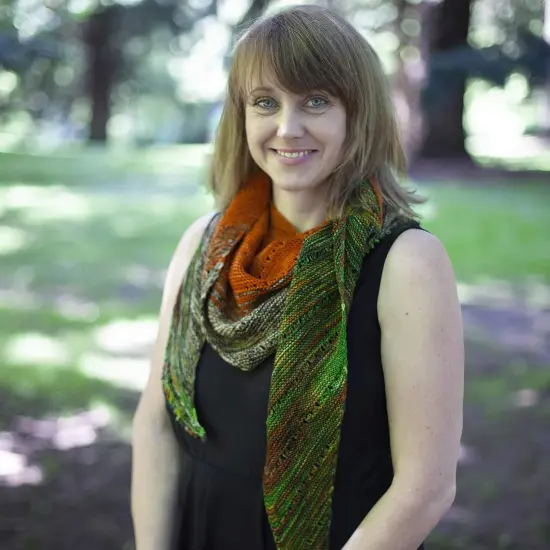 Living Dreams Yarn Galilea Shawl KNIT KIT. Includes Three Complementing Skeins of Hand Dyed Superwash Merino Yarn + Famous Free Your Fade Knitting Pattern. Gemini {2}