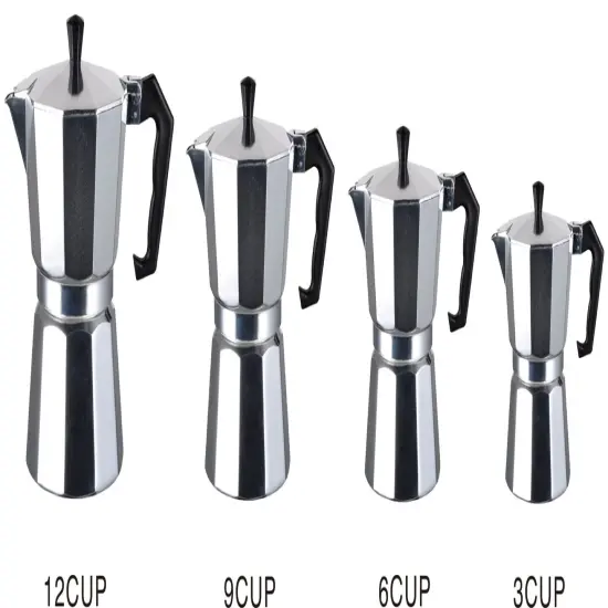 Aluminum Coffee Maker - 4 Sizes {6}