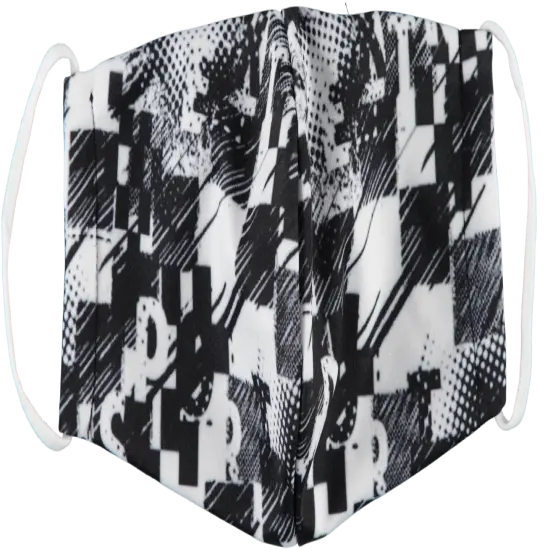 6-Pack: Men's Reusable Machine Washable Masks Mystery (3 Solid + 3 Prints) {4}