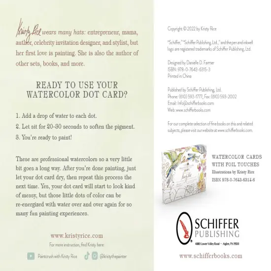 Paint-Your-Own Watercolor Garland {3}