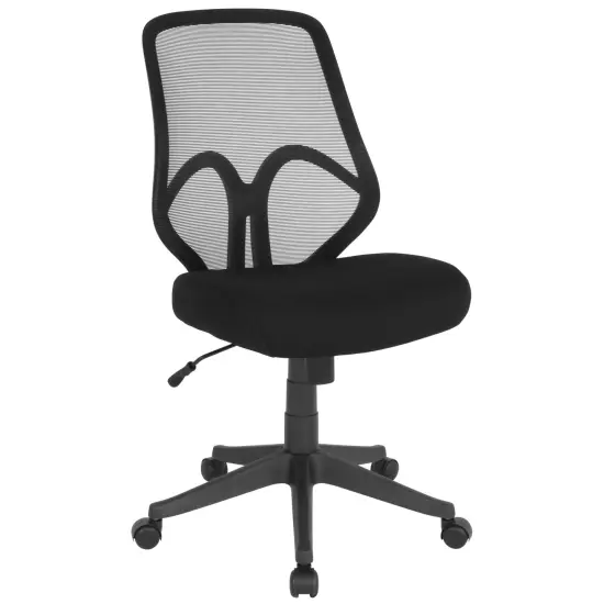 Emma and Oliver High Back Flexible Mesh Office Chair Black {1}