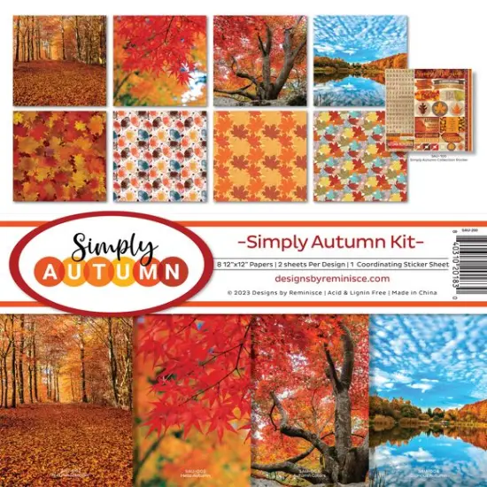 Reminisce Simply Autumn Collection Kit {1}