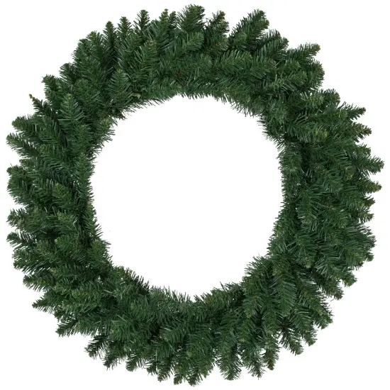 Northlight Buffalo Fir Artificial Christmas Wreath - 30" - Unlit Green {1}