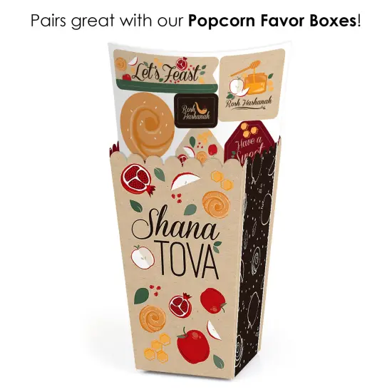 Big Dot of Happiness Rosh Hashanah - Jewish New Year Party Jewish New Year Party Favor Sticker Set - 12 Sheets - 120 Stickers {7}