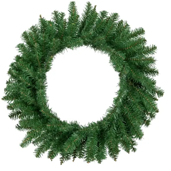 Northlight Winona Fir Artificial Christmas Wreath - 24" - Unlit Green {1}