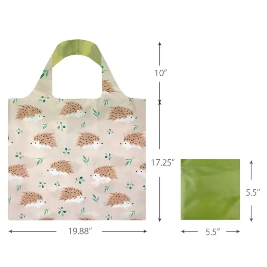 Wrapables AllyBag Collection Reusable Shopping Bag Hedgehogs {2}