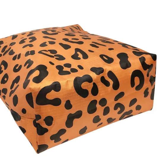 Wrapables Carryall Shopping Travel Tote Bag with Durable Ripstop Polyester - Foldable, Waterproof, and OEKO-TEX Certified Small, Savanna {6}