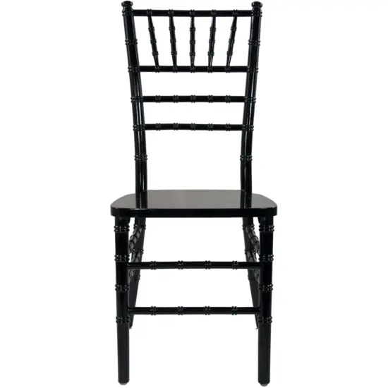 Emma and Oliver Wood Chiavari Chair Black {2}
