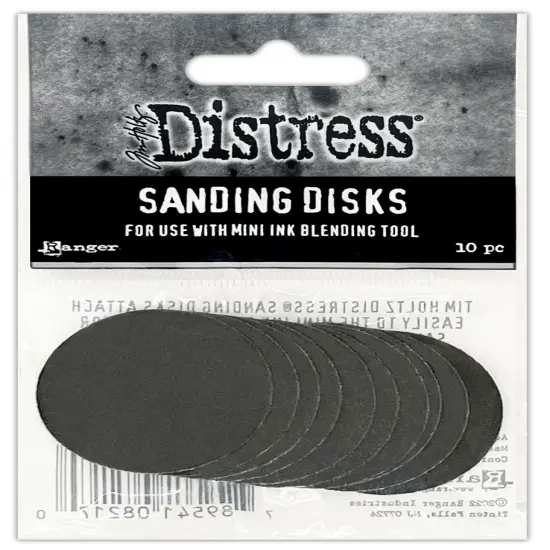 Tim Holtz Distress Sanding Disks-10/Pkg {1}