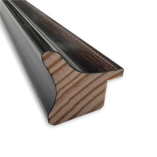 Salon Scoop Wood Framed Corkboard, White Cork Red Black {2}