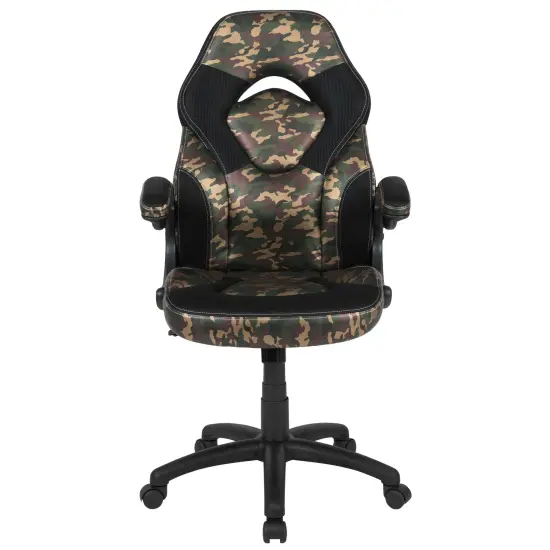Emma and Oliver Z100 Gaming Chair Racing Office Ergonomic Computer PC Adjustable Swivel Chair Camouflage {3}